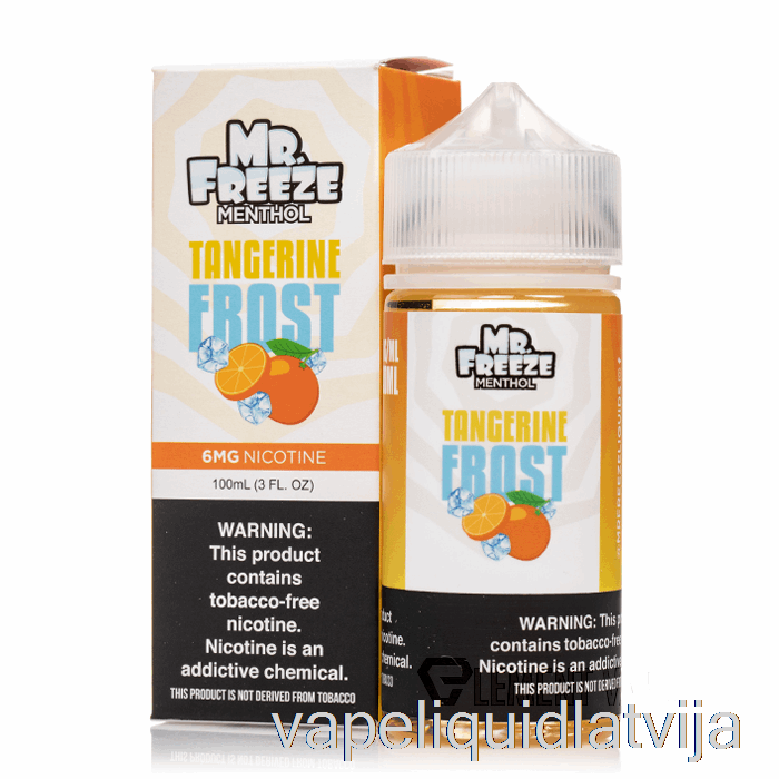 Mandarīnu Frost - Mr Freeze - 100ml 0mg Vape šķidrums